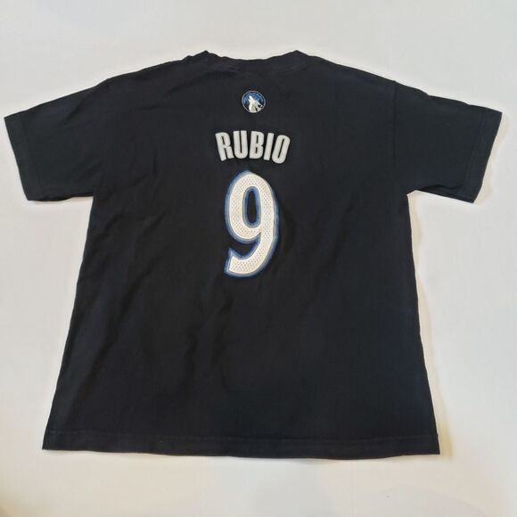 Adidas Wolves Rubio #9 T shirt size Kids M - Picture 2 of 9